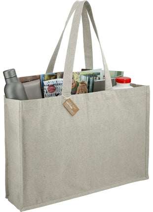 Repose 10oz Recycled Cotton Shoulder Tote - Gray | PromoEO