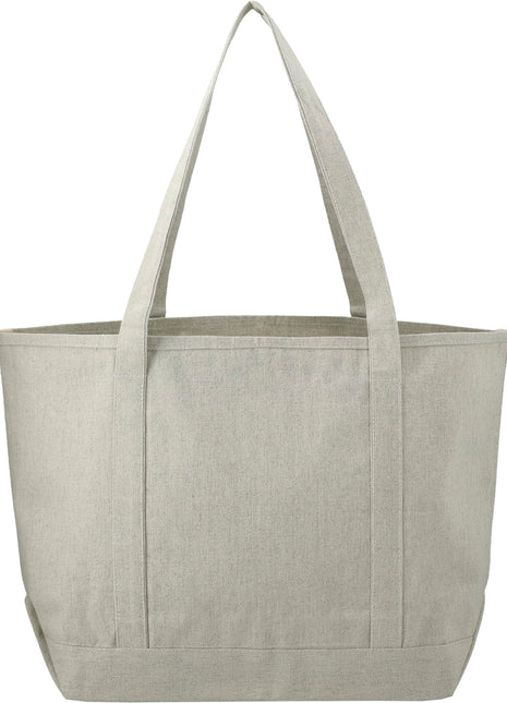Repose 10oz Recycled Cotton Tote - Gray | PromoEO