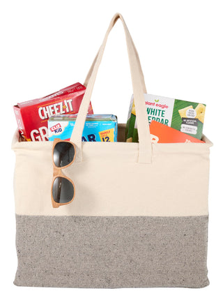 Recycled Cotton Utility Tote - Natural | PromoEO