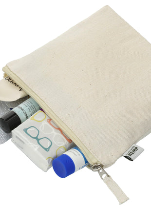 Hemp Cotton Pouch - Natural | PromoEO