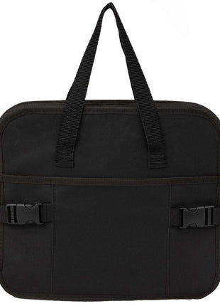 Recycled 3-Compartment Trunk Organizer - Black | PromoEO