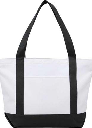 Oversized Recyled Canvas Tote Bag - Black | PromoEO