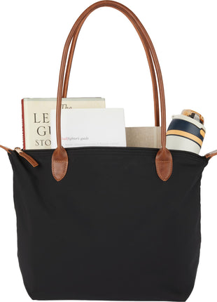 Fontaine Recycled Tote - Black | PromoEO