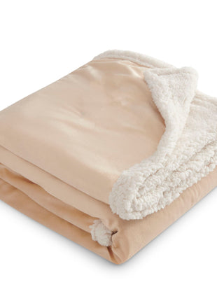 Field & Co.® Cambridge Oversized Sherpa Blanket - Tan | Field & Co.