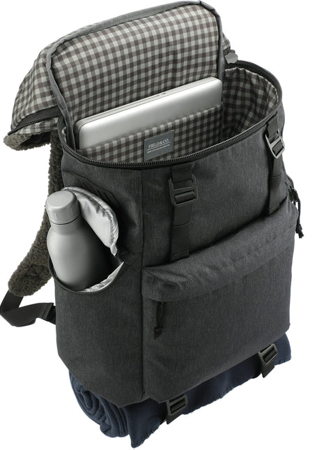 Field & Co. Fireside Eco 15" Computer Rucksack - Charcoal | Field & Co.