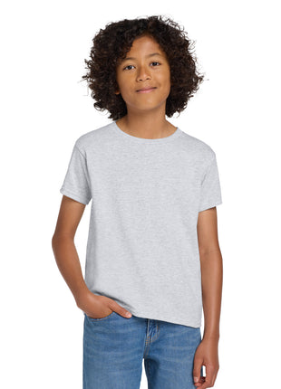 Gildan® Youth DryBlend® 50 Cotton/50 Poly T-Shirt.  8000B - Ash | Gildan