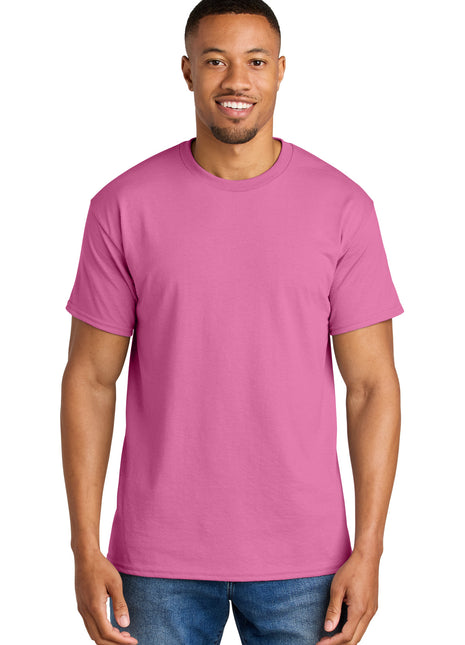 Gildan® DryBlend® 50 Cotton/50 Poly T-Shirt. 8000 - Azalea | Gildan