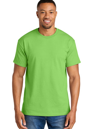Gildan® DryBlend® 50 Cotton/50 Poly T-Shirt. 8000 - Lime | Gildan