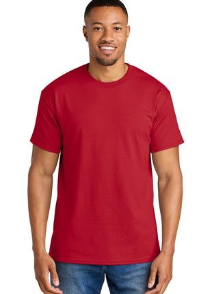 Gildan® DryBlend® 50 Cotton/50 Poly T-Shirt. 8000 - Red | Gildan