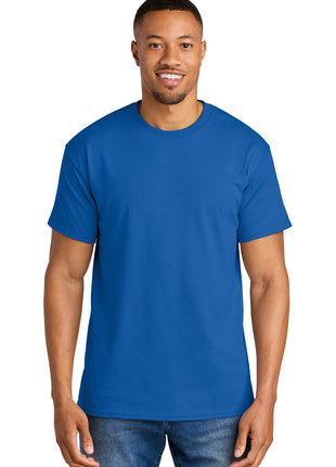 Gildan® DryBlend® 50 Cotton/50 Poly T-Shirt. 8000 - Royal | Gildan