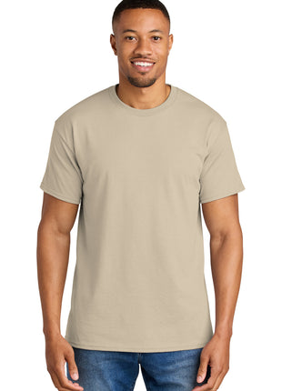 Gildan® DryBlend® 50 Cotton/50 Poly T-Shirt. 8000 - Sand | Gildan