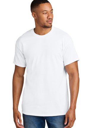 Gildan® DryBlend® 50 Cotton/50 Poly T-Shirt. 8000 - White | Gildan
