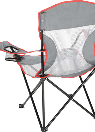 High Sierra® Camping Chair (300lb Capacity) - Gray | High Sierra