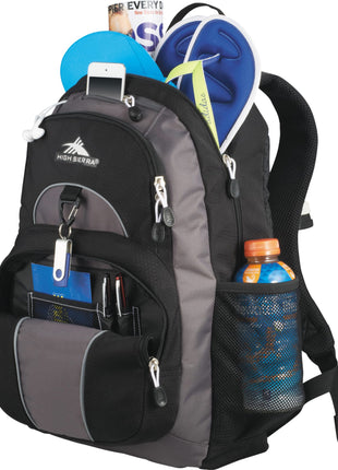 High Sierra Enzo Backpack - Black | High Sierra