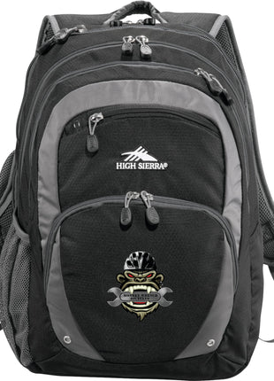 High Sierra Overtime Fly-By 17" Computer Backpack - Black | High Sierra