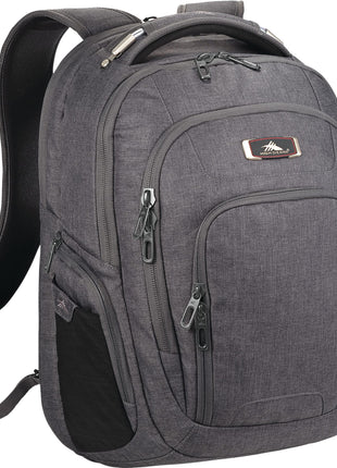High Sierra 17" Computer UBT Deluxe Backpack - Gray | High Sierra