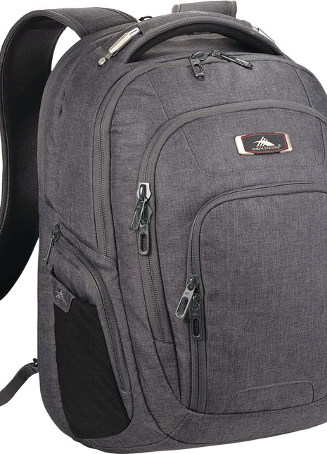 High Sierra 17" Computer UBT Deluxe Backpack - Gray | High Sierra