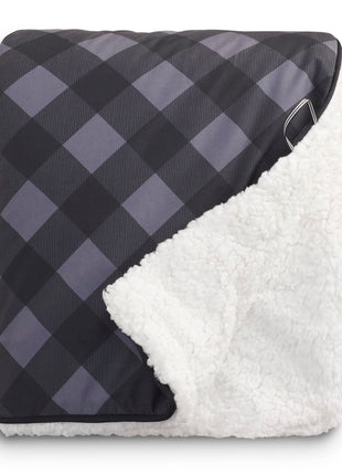 High Sierra Roll-Up Puffy Sherpa Blanket - Gray | High Sierra