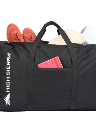 High Sierra Recycled Hi-Ton Duffle - Black | High Sierra