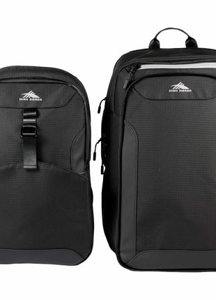 High Sierra Hi-Life 3 in 1 Backpack - Black | High Sierra
