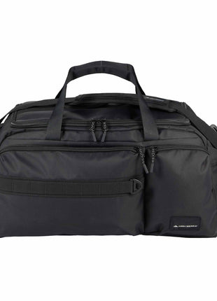 High Sierra Trekpoint Flap Duffle - Black | High Sierra