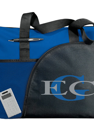 Excel Sport Zippered Utility Business Tote - Royal | PromoEO