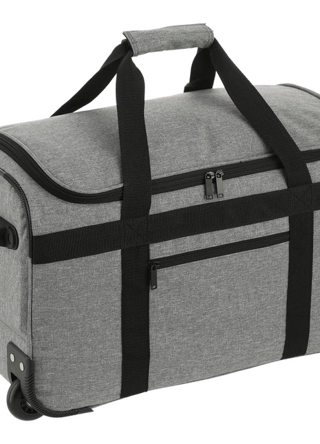 Graphite Recycled Wheeled Duffel