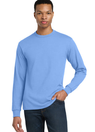Gildan® - DryBlend® 50 Cotton/50 Poly Long Sleeve T-Shirt. 8400 - Carolina Blue | Gildan