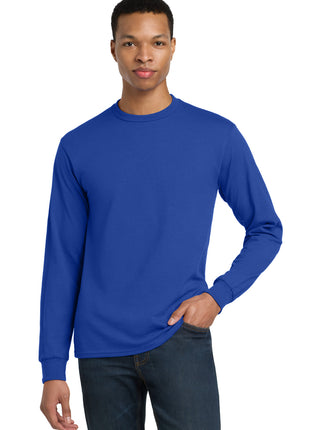 Gildan® - DryBlend® 50 Cotton/50 Poly Long Sleeve T-Shirt. 8400 - Royal | Gildan