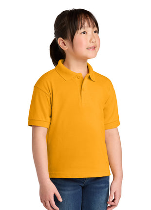 Gildan® Youth DryBlend® 6-Ounce Jersey Knit Sport Shirt. 8800B - Gold | Gildan