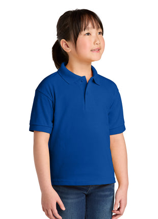 Gildan® Youth DryBlend® 6-Ounce Jersey Knit Sport Shirt. 8800B - Royal | Gildan