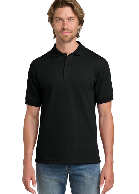 Gildan® - DryBlend® 6-Ounce Jersey Knit Sport Shirt.  8800 - Black | Gildan