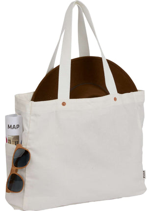 FEED Organic Cotton Rivet Tote - White | Feed