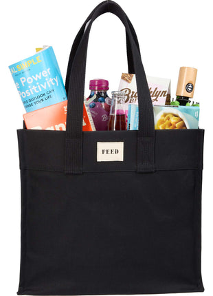 FEED Organic Cotton Market Tote - Black | Feed