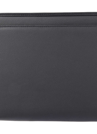 FSC® Mix Manhattan Zippered Padfolio - Black | PromoEO