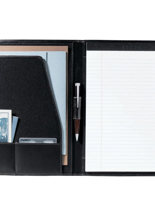 FSC® Mix Millennium Leather Writing Pad - Black | PromoEO