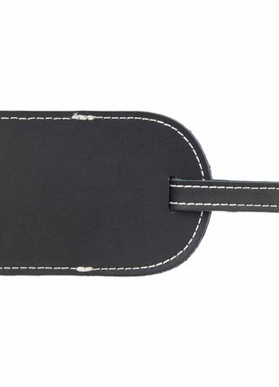 Millennium Leather Identification Tag - Black | PromoEO