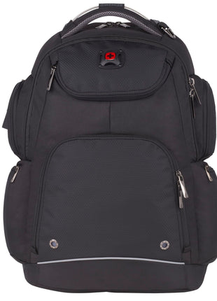 Wenger Odyssey TSA Recycled 17" Computer Backpack - Black | Wenger