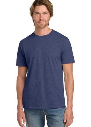 Gildan® 100% Ring Spun Cotton T-Shirt. 980 - Heather Blue | Gildan