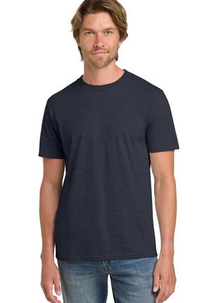Gildan® 100% Ring Spun Cotton T-Shirt. 980 - Heather Navy | Gildan