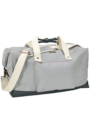 Cutter & Buck® 19" Cotton Weekender Duffel - Gray | Cutter & Buck