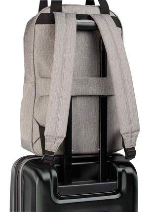 Lanier Recycled 15" Laptop Backpack - Gray | PromoEO