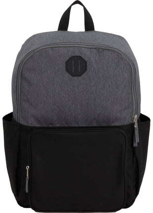 Paired Recycled 15" Laptop Backpack - Black | PromoEO