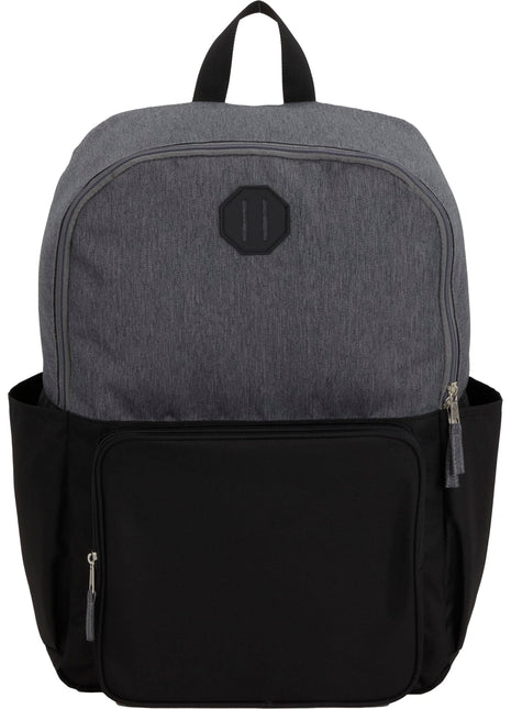 Paired Recycled 15" Laptop Backpack - Black | PromoEO