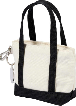 Mini Tote Bag Charm - Black | PromoEO