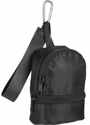 Mini Daybreak Backpack Charm - Black | PromoEO