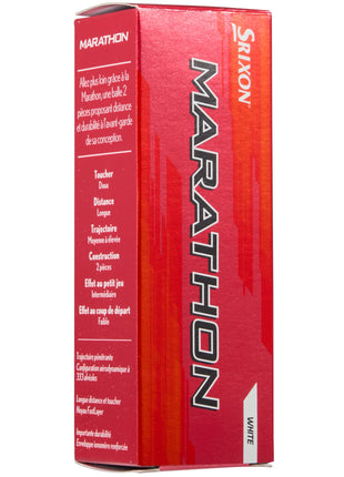 Srixon Marathon Golf Balls - 3 Pack - White | SRIXON