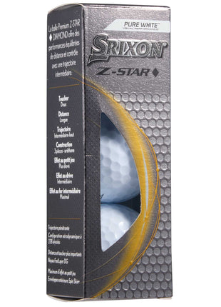 Srixon Z-STAR DIAMOND Golf Balls - 3 Pack