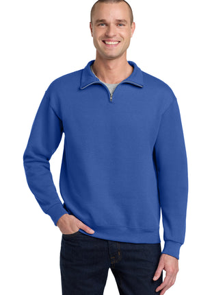 Jerzees® - NuBlend® 1/4-Zip Cadet Collar Sweatshirt. 995M - Royal | Jerzees