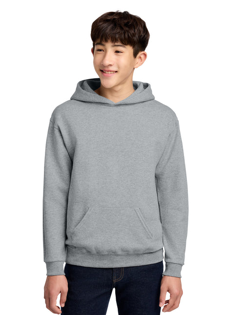 Jerzees® - Youth NuBlend® Pullover Hooded Sweatshirt.  996Y - Athletic Heather | Jerzees